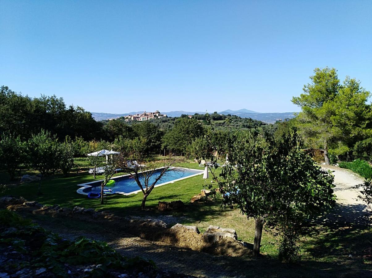 Il Daino Bianco Country Hotel Manciano Bagian luar foto